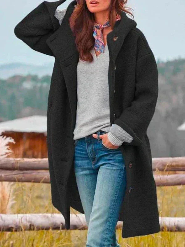 AMELIE - Lange und elegante Winterjacke