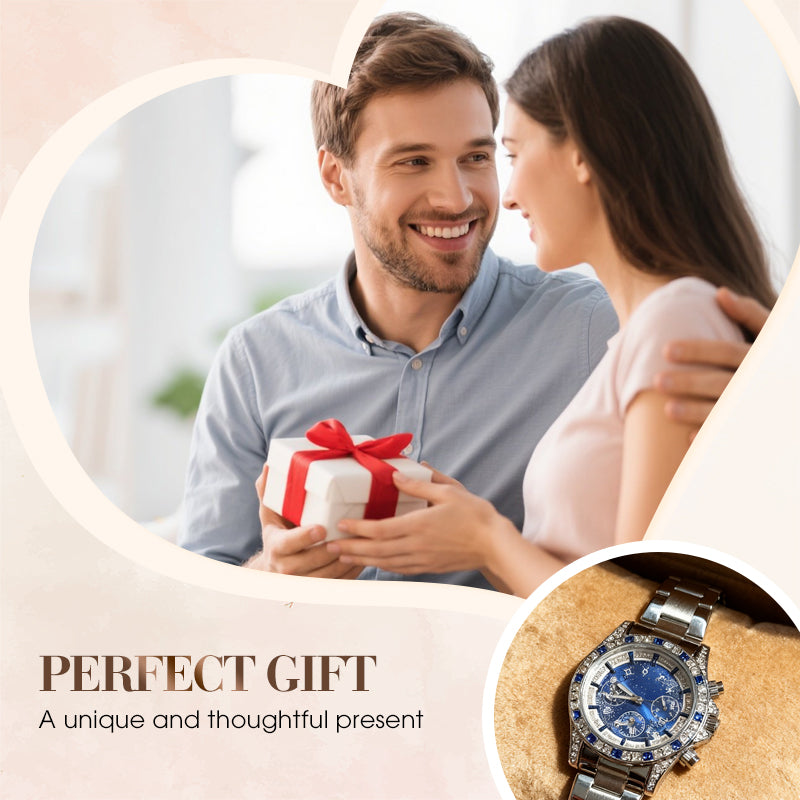 📢📢60 % de réduction !!! 🎅【🎁Le Cadeau de Noël🎁】🎄Montre chronographe lumineuse à six aiguilles pour homme