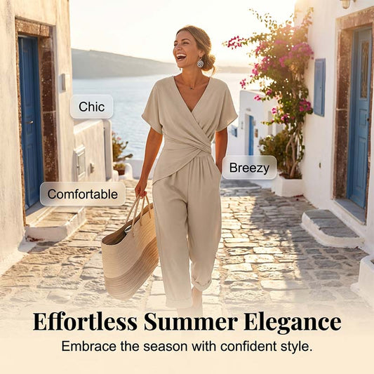 💎Nouveau modèle 2026 — 50 % de rabais💃 Un ensemble deux pièces simple et élégant — pour révéler instantanément votre charme féminin✨ !