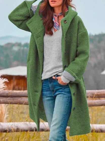 AMELIE - Lange und elegante Winterjacke