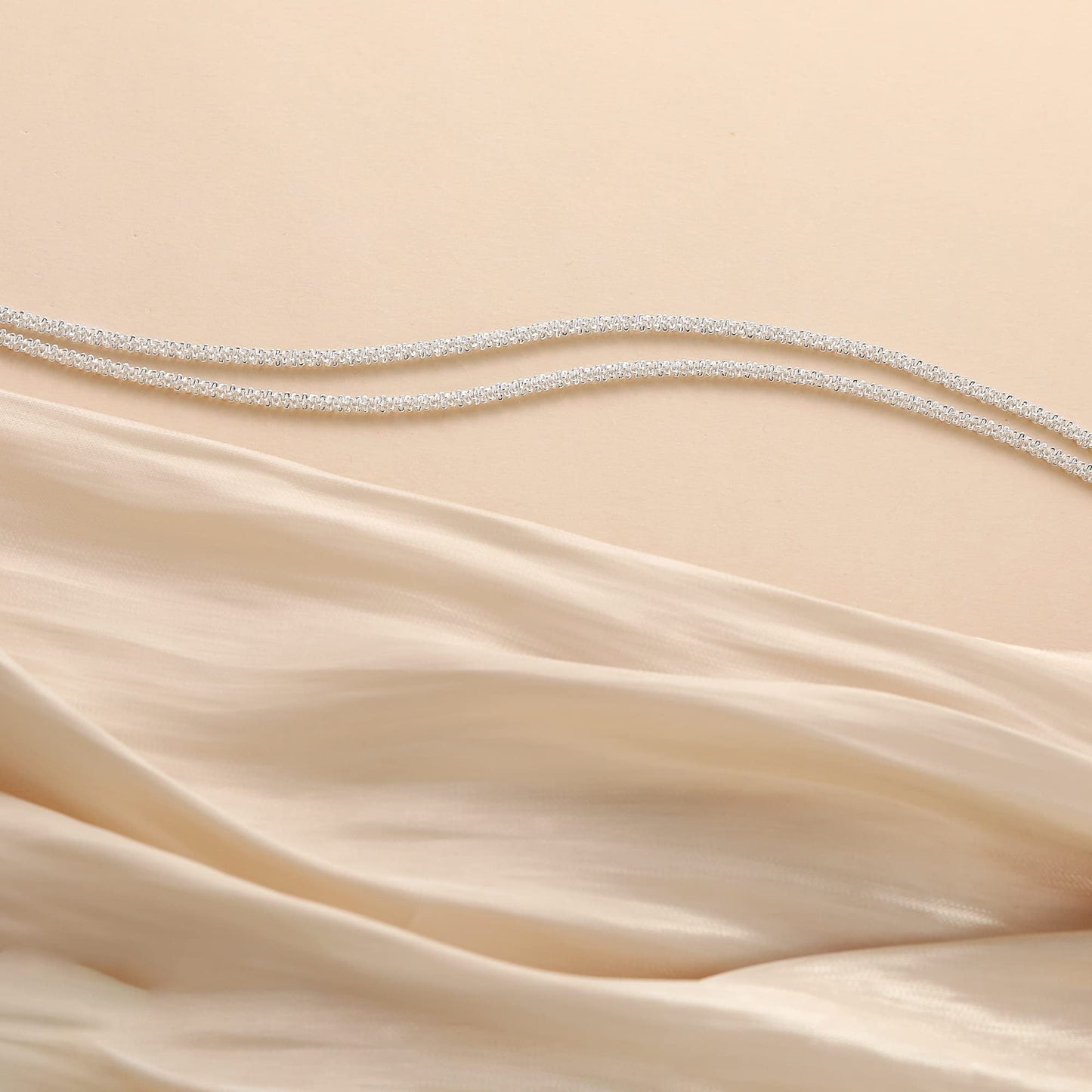 🌺 ACHETEZ 1, OBTENEZ 1 GRATUIT ! ⏳ Bracelet de Cheville en Argent – Multilayer, Étanche & Taille Ajustable 💫