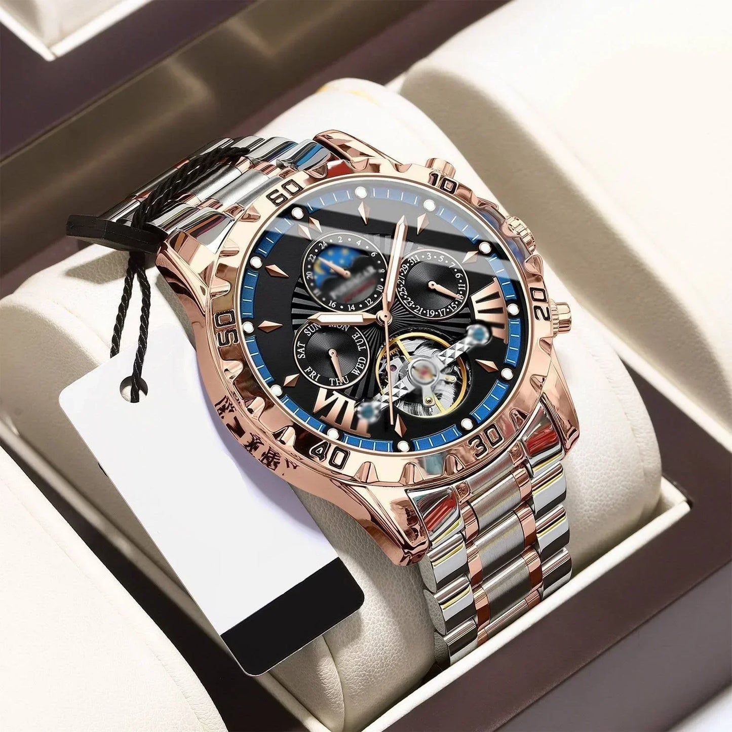 ⌚💧Montres mécaniques automatiques étanches - Nouvelle marque suisse