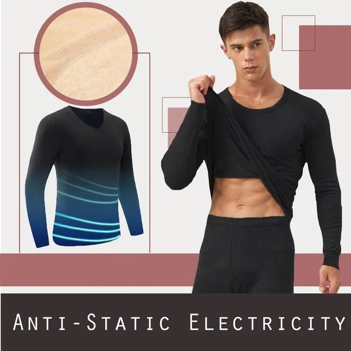 ❄️👕50 % de réduction !!!✨🎅Vêtement thermique ultrafin à auto-chauffage