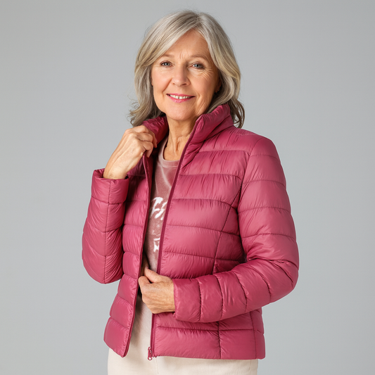 ELIN - Neue Ultraleichte Jacke Mit Weißen Entenfedern