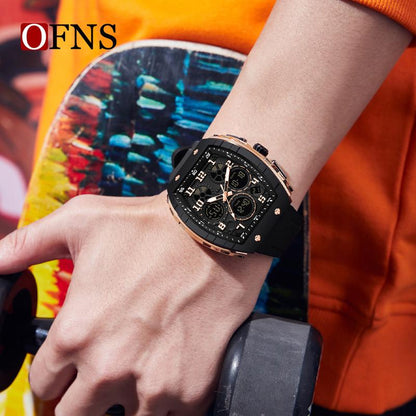 ⌚Montre sportive automatique lumineuse, résistante à l’eau et aux chocs