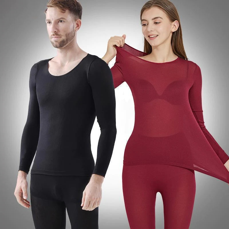 ❄️👕50 % de réduction !!!✨🎅Vêtement thermique ultrafin à auto-chauffage