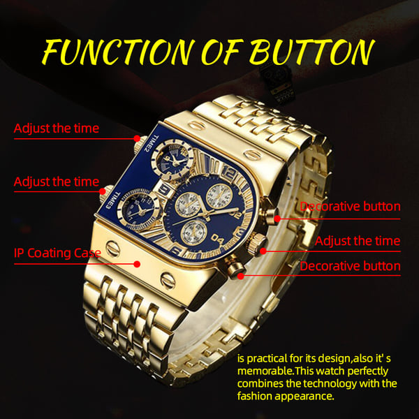 ⌚ 50% DE RÉDUCTION ! 🎉 Montre Homme de Luxe – Style Élégant, Résistante à l‘Eau & Durable 💎📦