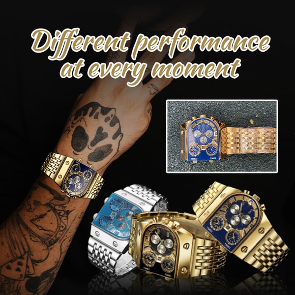 ⌚ 50% DE RÉDUCTION ! 🎉 Montre Homme de Luxe – Style Élégant, Résistante à l‘Eau & Durable 💎📦