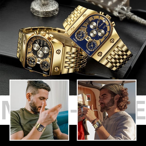 ⌚ 50% DE RÉDUCTION ! 🎉 Montre Homme de Luxe – Style Élégant, Résistante à l‘Eau & Durable 💎📦