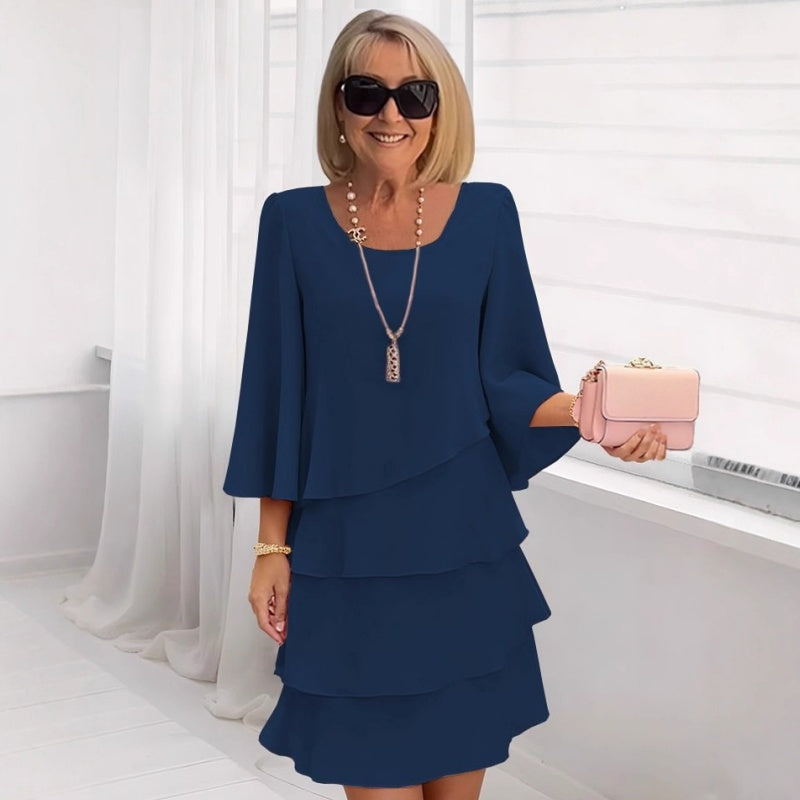 🔥Quantité limitée disponible 50 % DE RÉDUCTION🔥Robe amincissante en mousseline pour femmes
