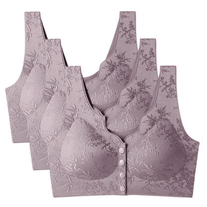 📢📢 50% DE RÉDUCTION ! ✨Soutien-Gorge Confortable Sans Armature avec Fermeture Frontale