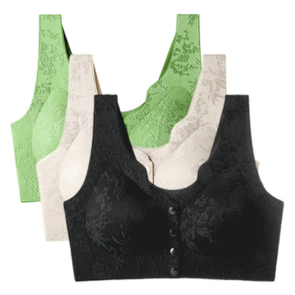 📢📢 50% DE RÉDUCTION ! ✨Soutien-Gorge Confortable Sans Armature avec Fermeture Frontale