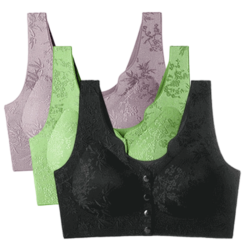 📢📢 50% DE RÉDUCTION ! ✨Soutien-Gorge Confortable Sans Armature avec Fermeture Frontale