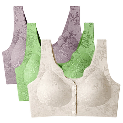 📢📢 50% DE RÉDUCTION ! ✨Soutien-Gorge Confortable Sans Armature avec Fermeture Frontale
