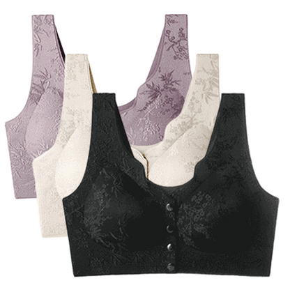 📢📢 50% DE RÉDUCTION ! ✨Soutien-Gorge Confortable Sans Armature avec Fermeture Frontale