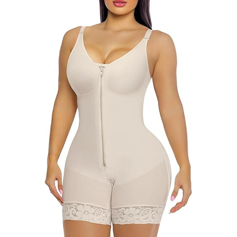 Body gainant ventre plat et fesses galbées pour femme
