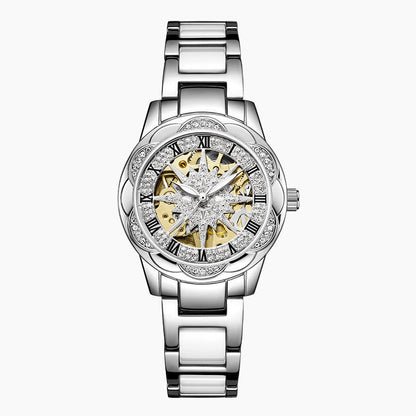 📢📢50 % de réduction !!!  💖 Montre à quartz pour femme avec strass