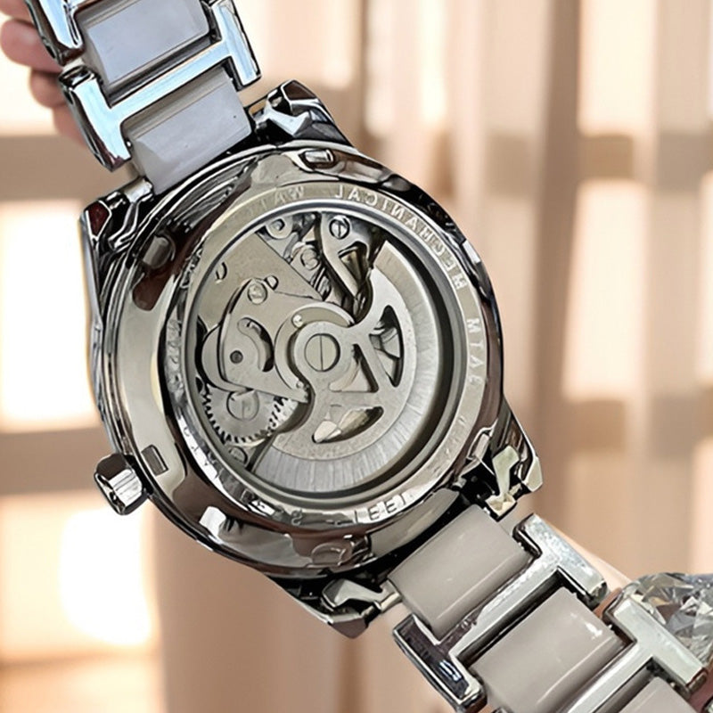 📢📢50 % de réduction !!!  💖 Montre à quartz pour femme avec strass
