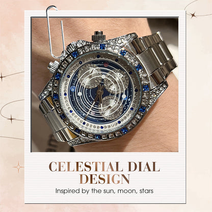 📢📢60 % de réduction !!! 🎅【🎁Le Cadeau de Noël🎁】🎄Montre chronographe lumineuse à six aiguilles pour homme