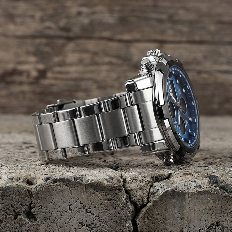 📢📢50 %  DE RÉDUCTION !! ⏰Montres analogiques-numériques militaires étanches pour hommes