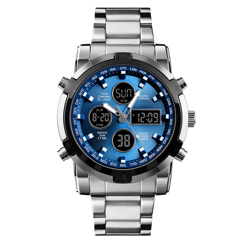 📢📢50 %  DE RÉDUCTION !! ⏰Montres analogiques-numériques militaires étanches pour hommes