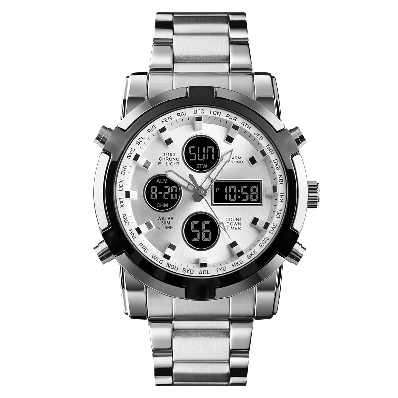 📢📢50 %  DE RÉDUCTION !! ⏰Montres analogiques-numériques militaires étanches pour hommes
