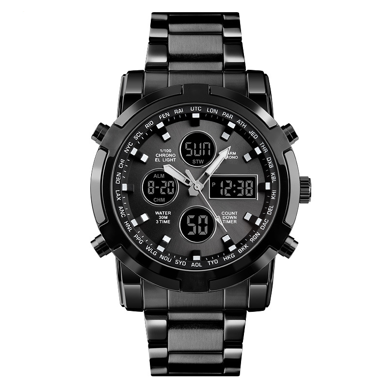 📢📢50 %  DE RÉDUCTION !! ⏰Montres analogiques-numériques militaires étanches pour hommes