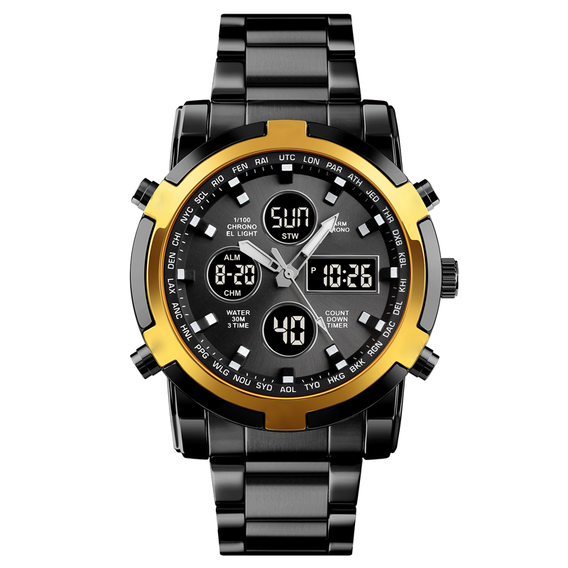 📢📢50 %  DE RÉDUCTION !! ⏰Montres analogiques-numériques militaires étanches pour hommes