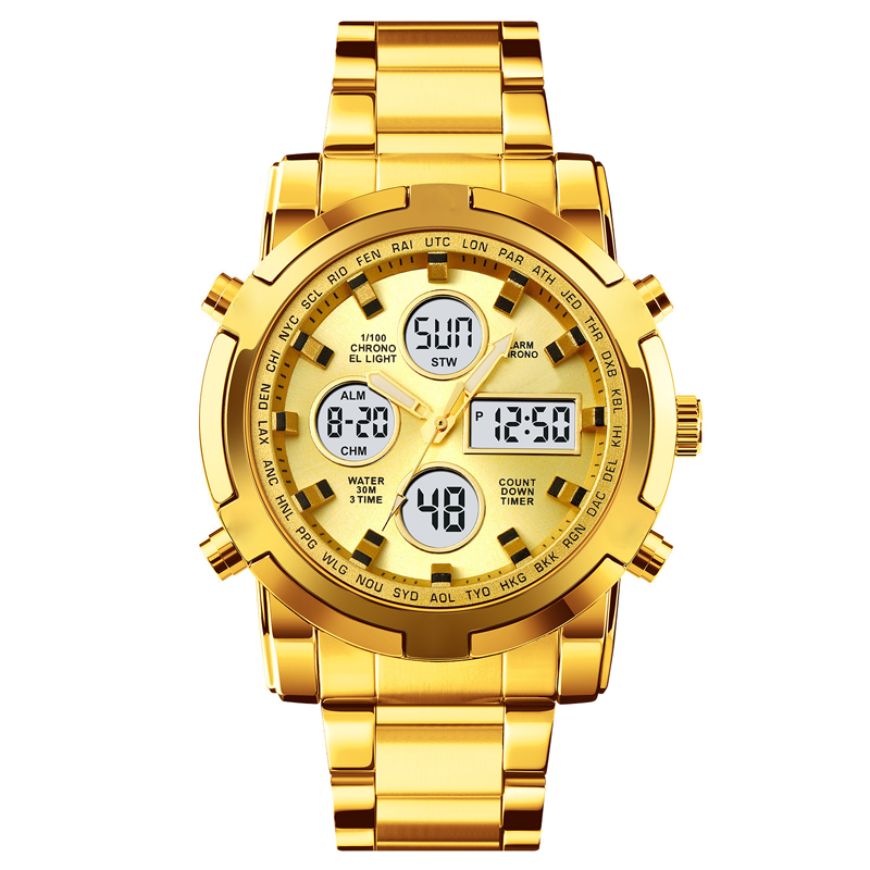 📢📢50 %  DE RÉDUCTION !! ⏰Montres analogiques-numériques militaires étanches pour hommes