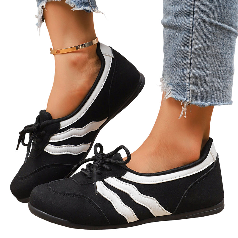 👟 50% DE RÉDUCTION! ✨ Baskets Rétro Rayées – Style Iconique, Intemporel & Parfaites Pour Un Look Décontracté 🌟