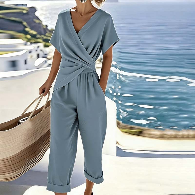 💎Nouveau modèle 2026 — 50 % de rabais💃 Un ensemble deux pièces simple et élégant — pour révéler instantanément votre charme féminin✨ !