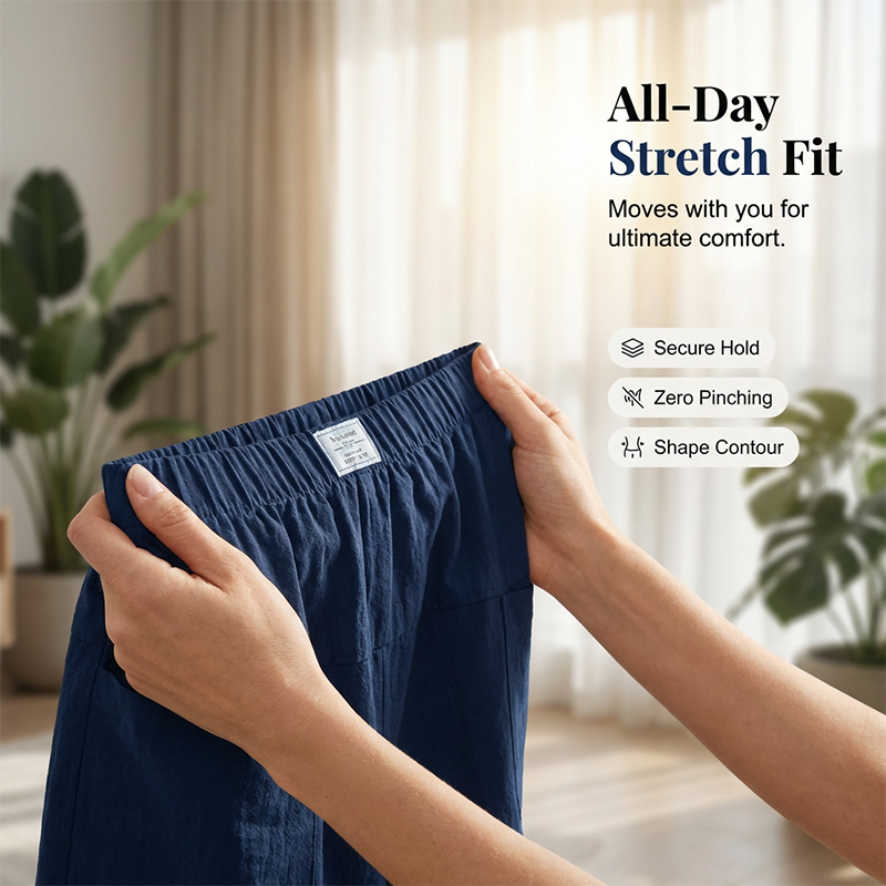 📢📢50 % DE RÉDUCTION !! ⏰Jupe-short décontractée à taille élastique pour femme